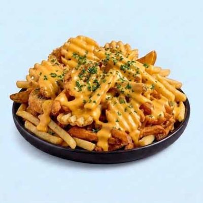 Karışık Patates Cheddar Soslu