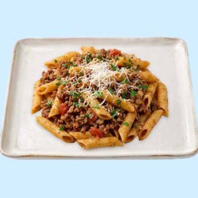 Penne bolognese